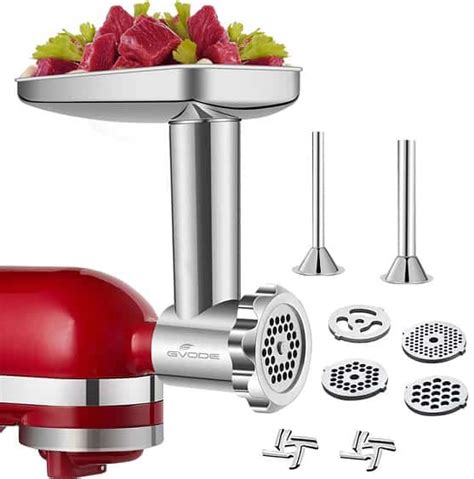 How To Grind Hamburger Meat Using KitchenAid Meat Grinder Attachment ...