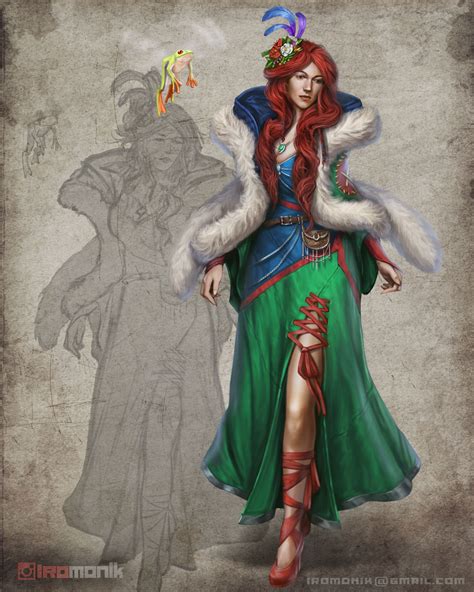 [ART] Female human Character art : r/DnD