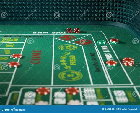 Craps Casino Game Stock Images - Image: 26972594