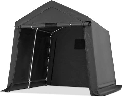 Portable Outdoor Storage Shed with Zipper Doors & Vents - Waterproof ...