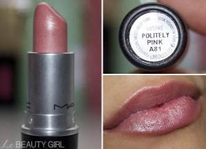 MAC Lipstick collection (Politely Pink) have this color, really pretty! by lea | Mac lipstick ...