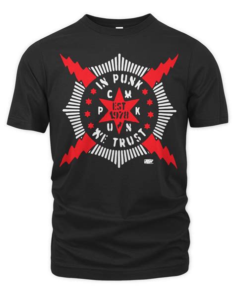 Official Cm Punk In Punk We Trust Hot T-shirt | SenPrints