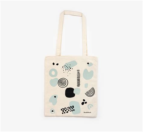 Abstract Print Tote Bag | Bookblock | Cards, Stationery and Gift Boxes