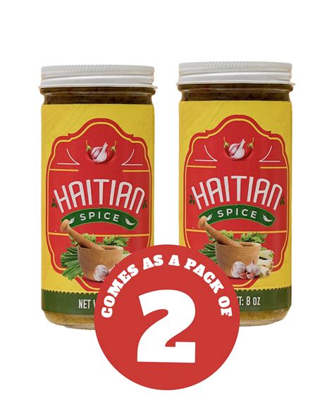 Haitian Spice - Comes As A Pack Of Two