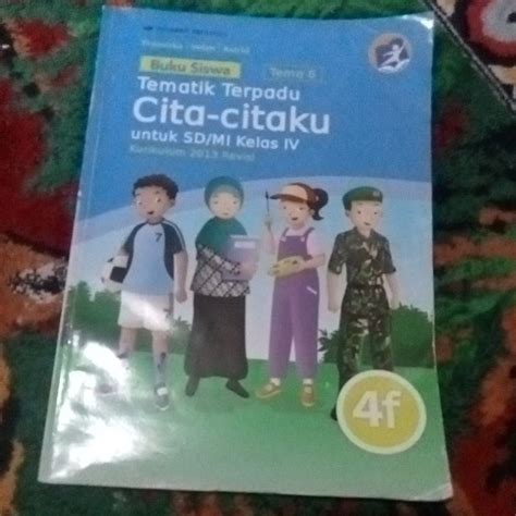 Jual buku siswa tematik terpadu tema 6 kelas 4 4F | Shopee Indonesia