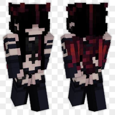 Egirl Black Minecraft Skin | laby.net