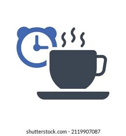 Break Time Icon Line Vector Graphics Stock Vector (Royalty Free) 2215684855 | Shutterstock