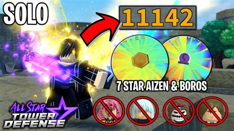 New 7 Star Kirito in Gauntlet Mode (11k+ Seconds!) Solo Gameplay | All Star Tower Defense - YouTube