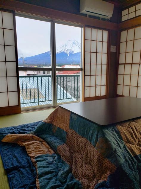 Mt. Fuji views from my stay room! : r/japanpics