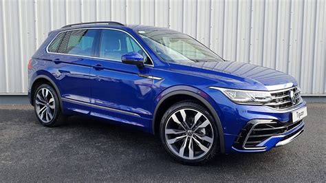 2021 Volkswagen Tiguan R-Line finished in Lapiz Blue at Mullingar Autos ...