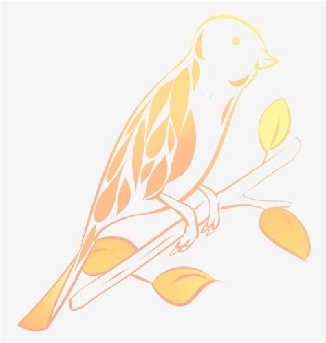 Yellow Bird Tattoo