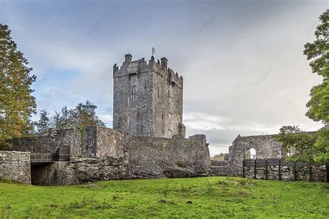 Aughnanure Castleireland History Fort Historical Photo Background And ...