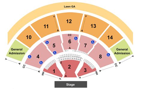 Xfinity Center Seating Chart | Xfinity Center | Mansfield, Massachusetts