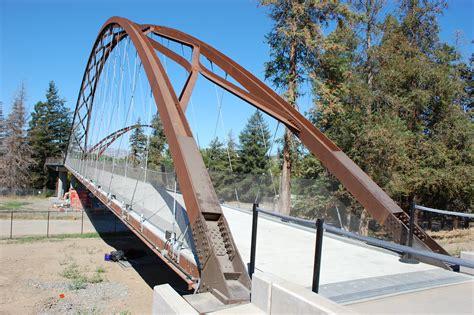 Curved Steel Earns Happy Hallow Pedestrian Bridge Project Award of ...