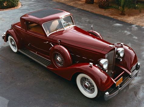 1934 Packard Twelve Sport Coupe Dietrich Classy Cars, Hot Cars, Ferrari F40, Maserati, Bugatti ...