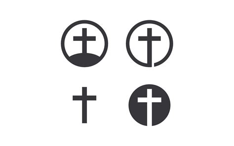 Set of Church logo vector illustration template