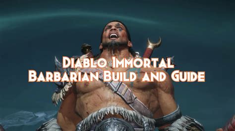 Diablo Immortal Barbarian Build and Skill Guide - Pillar Of Gaming