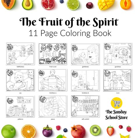 Fruits Of The Spirit Printable Pdf - Printable Word Searches