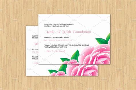 Non Profit Donation Card Template