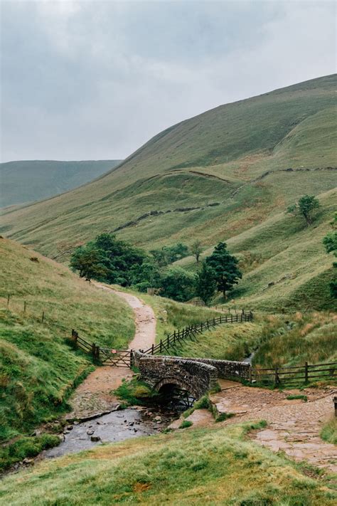 Wild camping at Kinder Scout, Peak District National Park ...