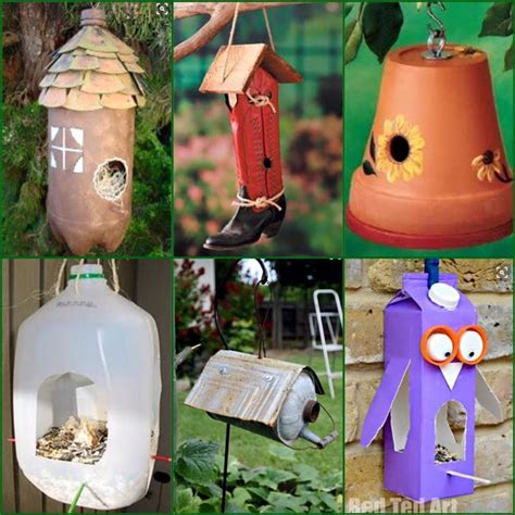 Family 4-H Clubs Birdhouse Contest. Ideas for Recycled birdhouse! | Bird houses, Crafts to do ...