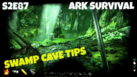 SWAMP CAVE - Info and Testing - ARK: Survival Evolved Gameplay - YouTube