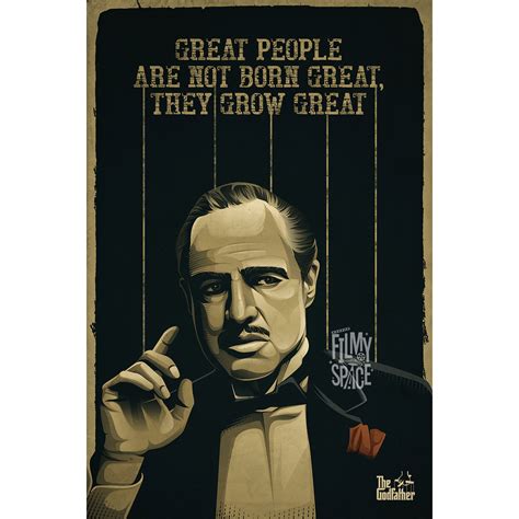 Tribute to The Godfather poster - Filmy Space