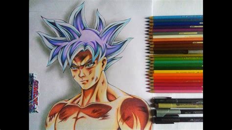 Drawing - Goku Mastered Ultra Instinct [ Fan art] (Dragon ball super) - YouTube