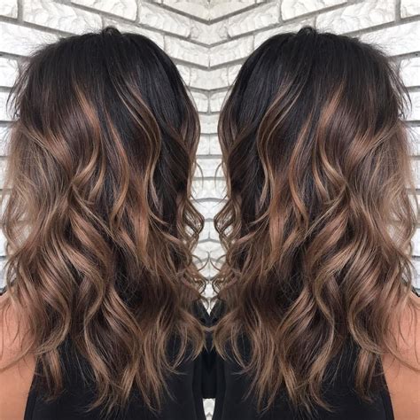 60 Hairstyles Featuring Dark Brown Hair with Highlights | Balayage hair caramel, Hair styles ...