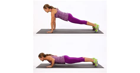 Basic Push-Up | Push-Ups Variations and Their Benefits | POPSUGAR ...