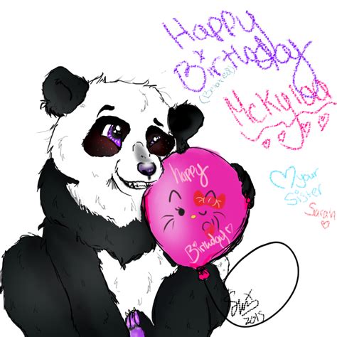 Happy Birthday Panda by HoneyMouse on DeviantArt