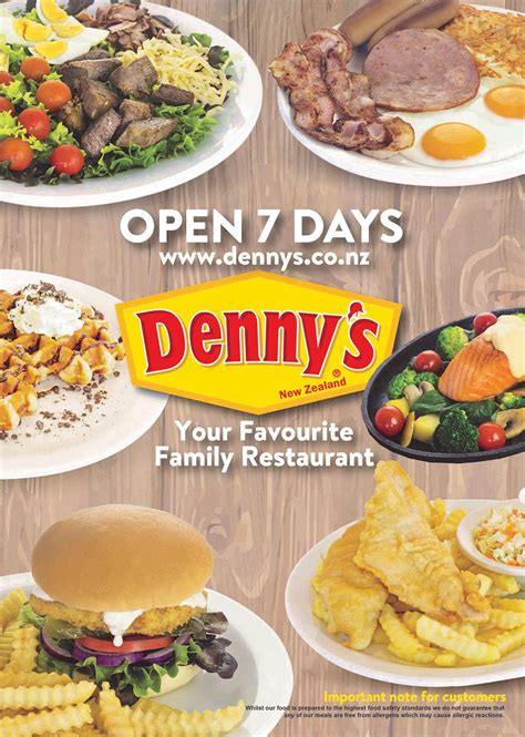 Denny’s Menu - Restaurant Dining | Denny’s New Zealand