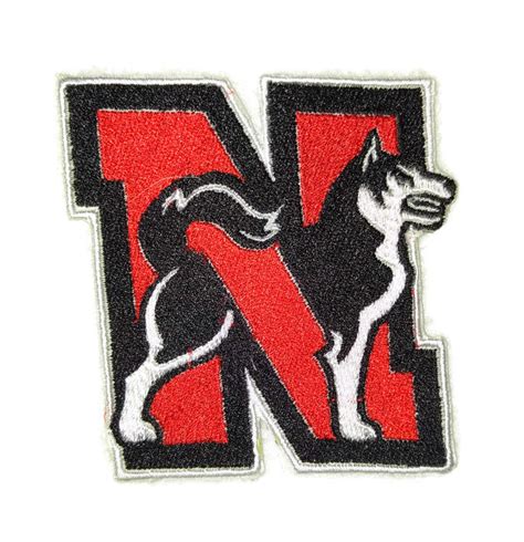 Northeastern Huskies Logo Iron On Patch - Beyond Vision Mall