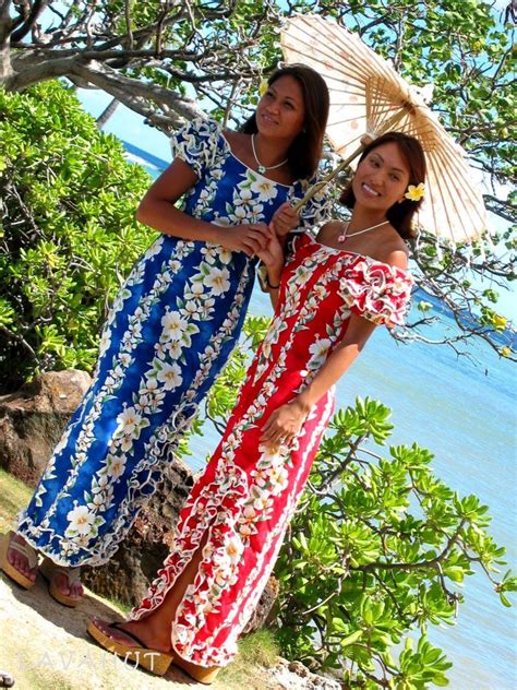 Hawaiian Dresses | Hawaiian dress, Traditional hawaiian dress, Hawaii outfits