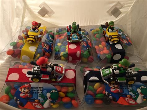 Super Mario Kart birthday party favors by angilee123 on Etsy