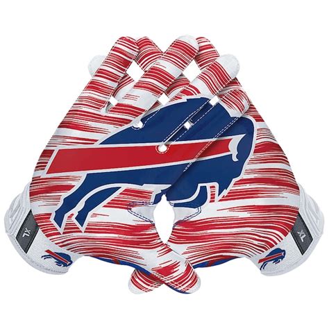 Mens Buffalo Bills Nike NFL Vapor Jet 3.0 Authentic Gloves - NFLShop.com