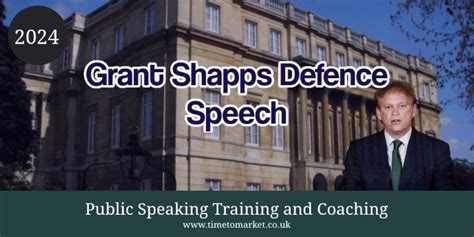 Grant Shapps Defence Speech Takes Aim