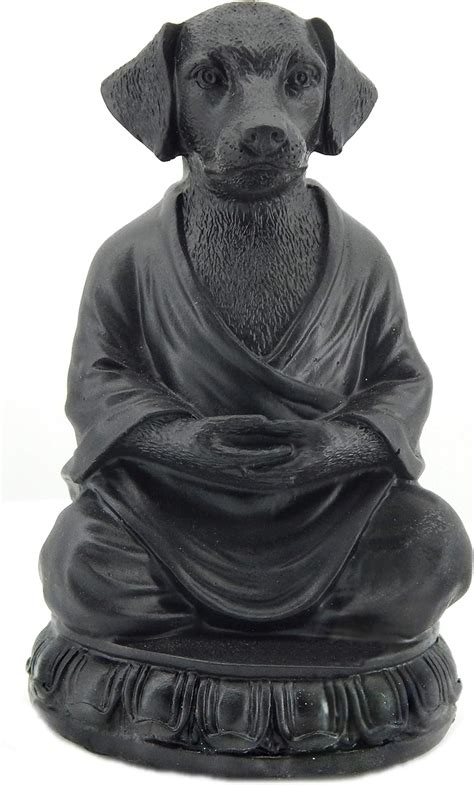 Amazon.com: Bellaa 29608 Dog Statue Zen Buddha Yoga Pose Meditation 6 ...