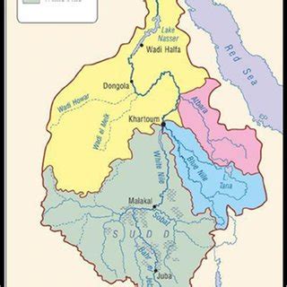 The Nile River tributaries | Download Scientific Diagram