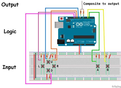 Building an Arduino Game System 1.0: Setup and schematics - Makertech