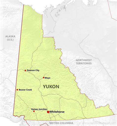 Yukon maps