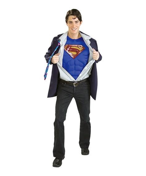 Adult Clark Kent Superman Movie Costume - Superhero Costumes