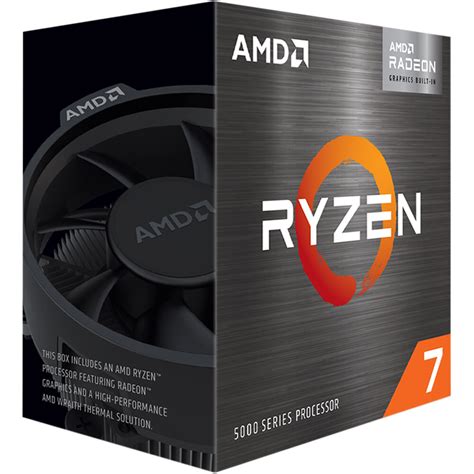 AMD Ryzen 7 5700G 3.8 GHz Eight-Core AM4 100-100000263BOX B&H