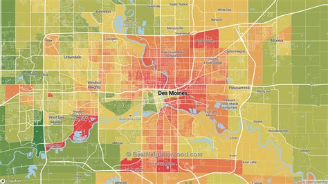 The Best Neighborhoods in Des Moines, IA by Home Value ...