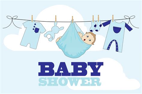 Baby Shower Card Boy Free Stock Photo - Public Domain Pictures