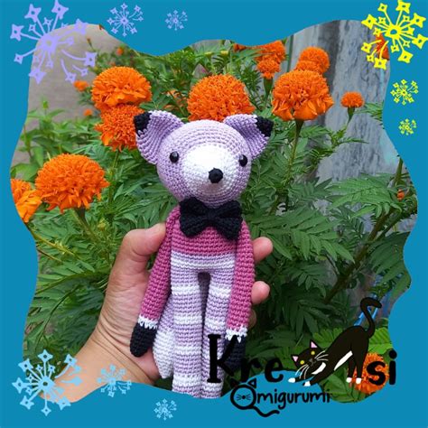 Jual Amigurumi boneka rajut rubah lucu/amigurumi rubah lucu/crochet doll/amigurumi fox fiona ...