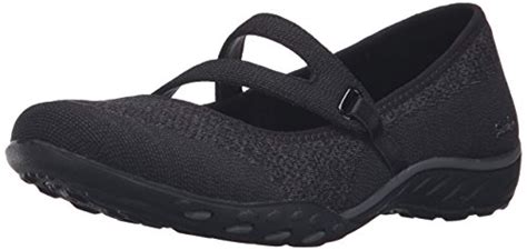 Skechers 23005 Mary Janes in Black - Lyst