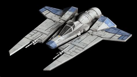 Digital Shipyard - Mandalorian Fang Fighter Star Wars