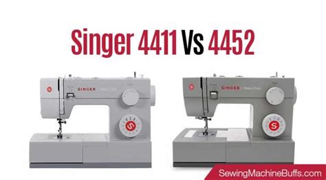 Singer 4411 vs 4452