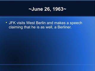 Berlin wall timeline | PPT